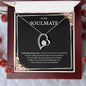 To My Soulmate | I Will Always Love You - Forever Love Necklace