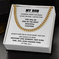 To My Son | You Will Be One Of The Most Beautiful Chapters - Cuban Link Chain
