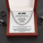 To My Son | You Will Be One Of The Most Beautiful Chapters - Cuban Link Chain