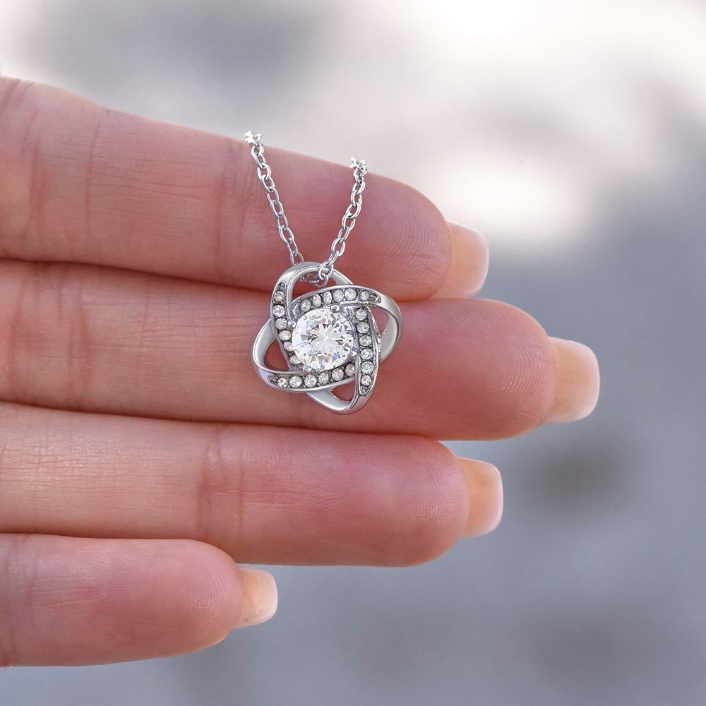 To My Mom From Son | I Know It's Difficult | Love Knot Necklace