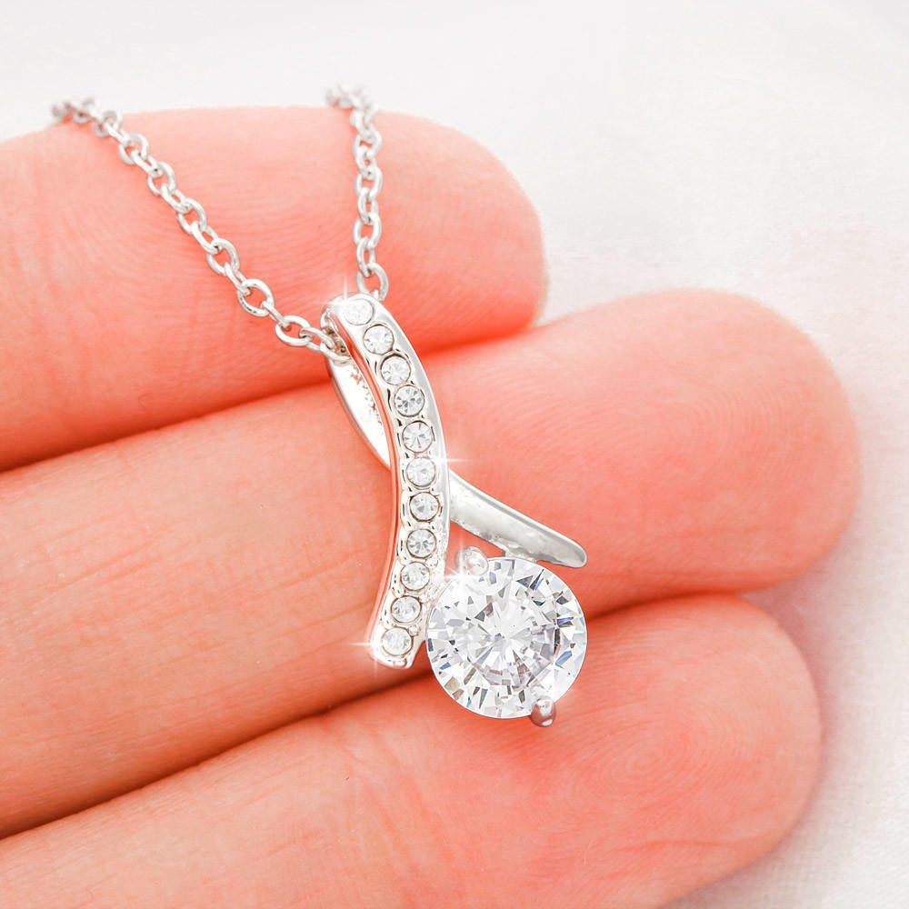 (ALMOST SOLD OUT) To My Bonus Daughter | I'd Do Anything To See You Smile | Silver Necklace