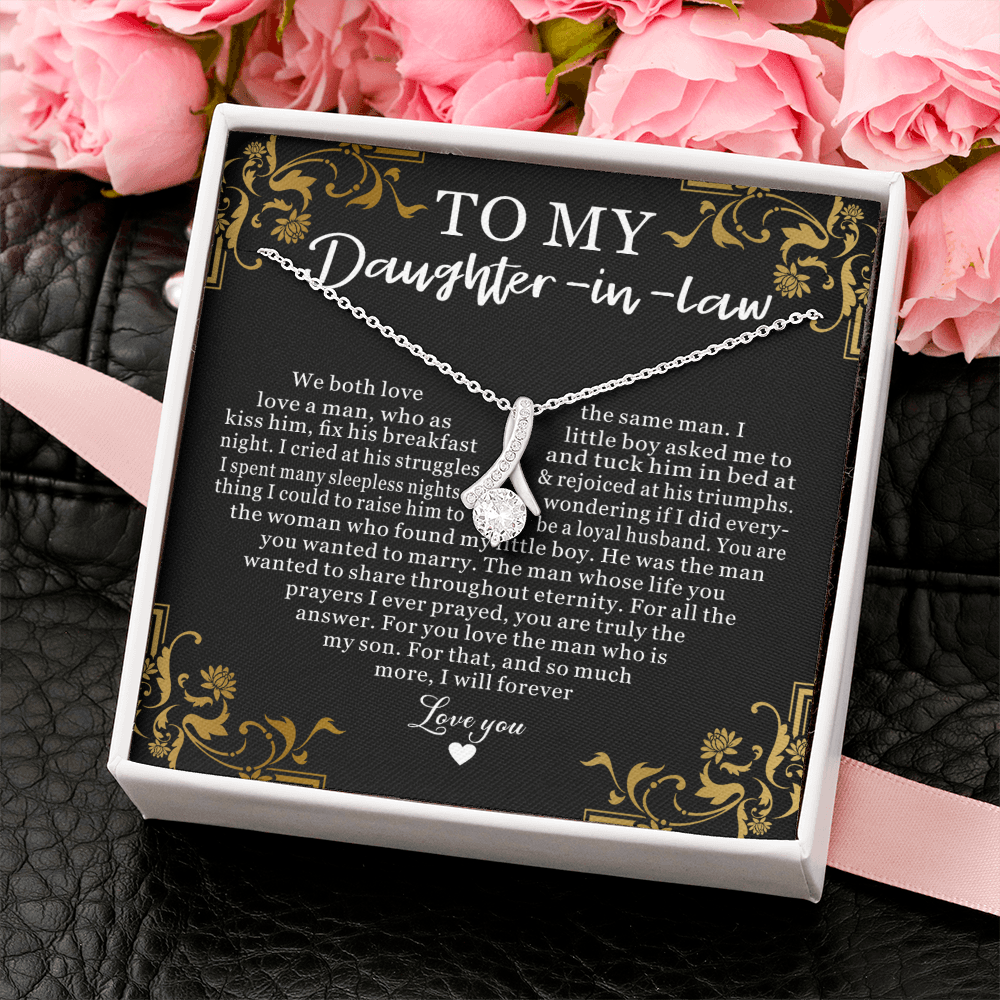 (Almost Sold Out) To My Daughter In Law - Alluring Silver Necklace
