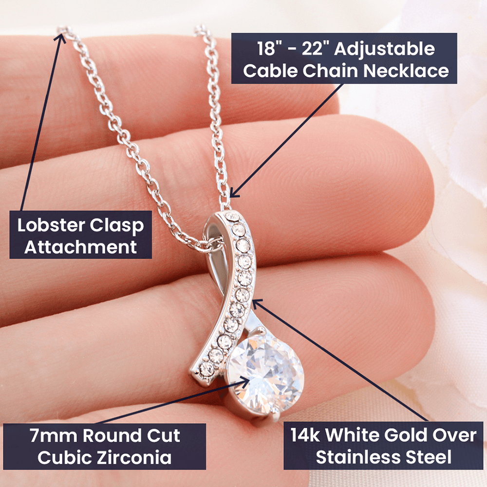 (Almost Sold Out) To My Daughter In Law - Alluring Silver Necklace
