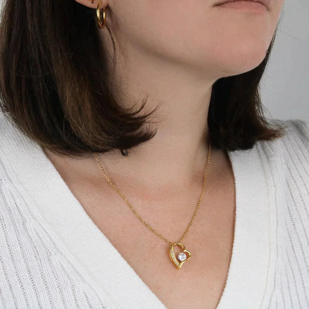To My Daughter - Love Dad - Necklace Gift Set